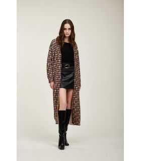 Cappotto oversize con stampa Pop