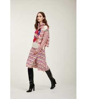 Scarf with Pop print