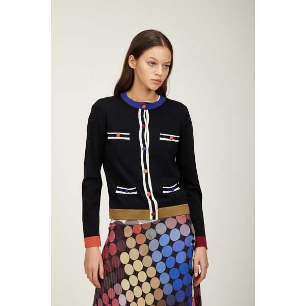 Giacca chanel con bardi rigati