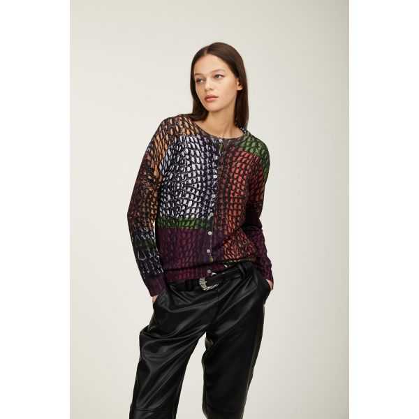 Giacca coreana con stampa Cocco patch double use