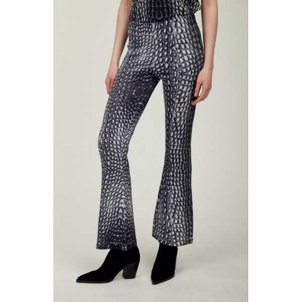Pantalone con stampa Cocco black