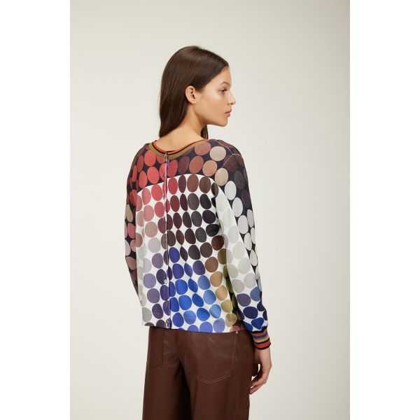 Twin set con stampa Dots