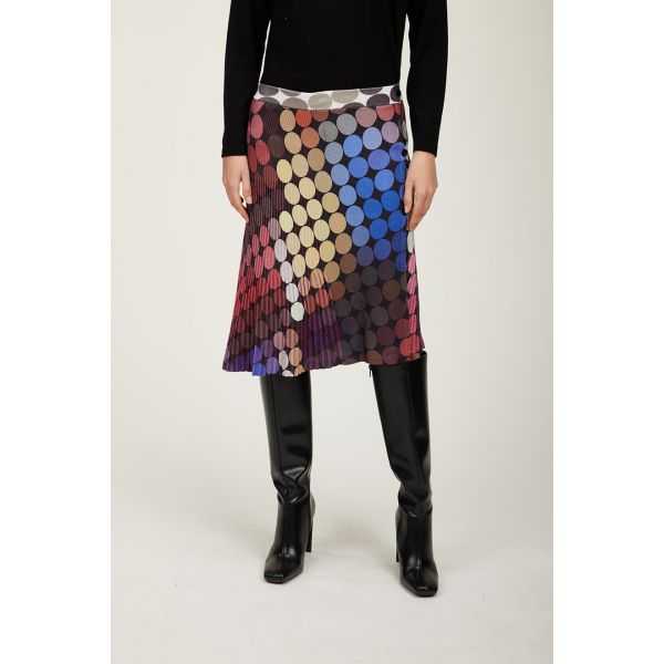 Kilt con stampa Dots