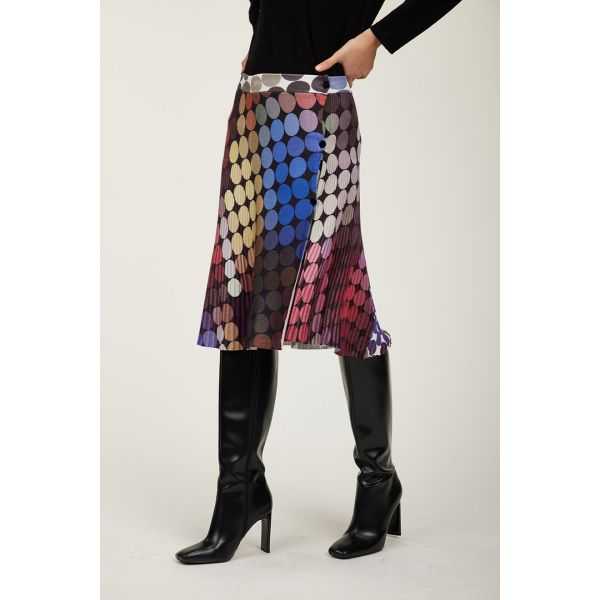 Kilt con stampa Dots