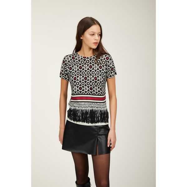 Twin set con stampa Batik