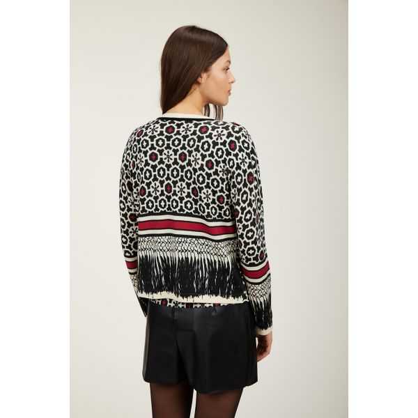 Chanel jacket with Batik print
