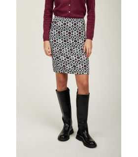 Skirt with Batik print