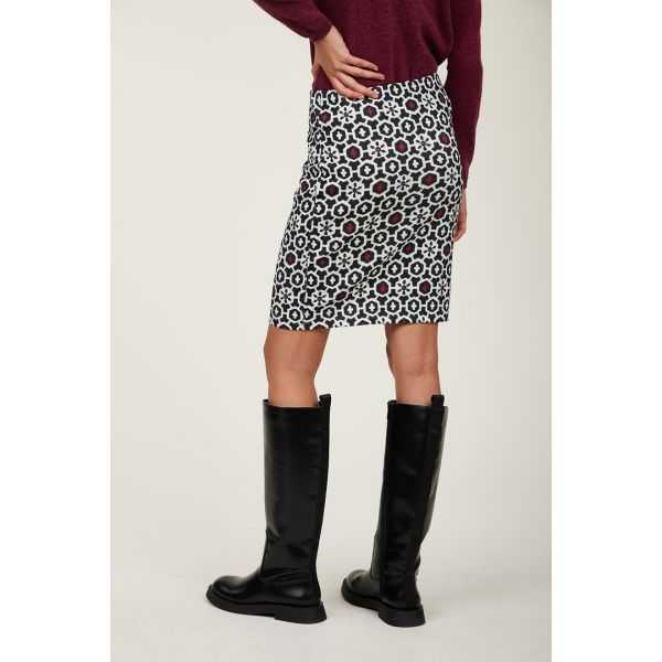 Skirt with Batik print