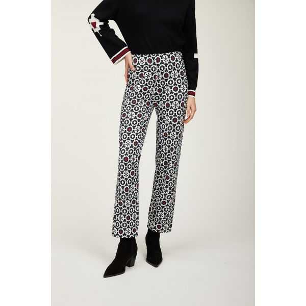 Pantalone con stampa Batik