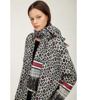 Scarf with Batik print
