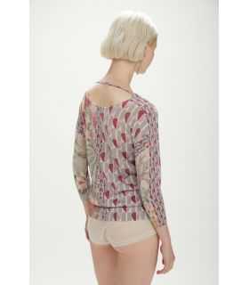 Light jumper with Hearts print double use