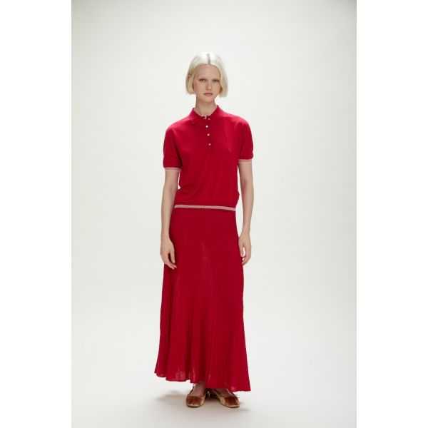 Pleated skirt