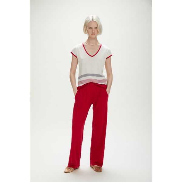 Pantaloni in maglia con tasche