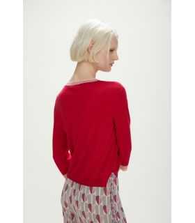 Oversized boat neck jumper