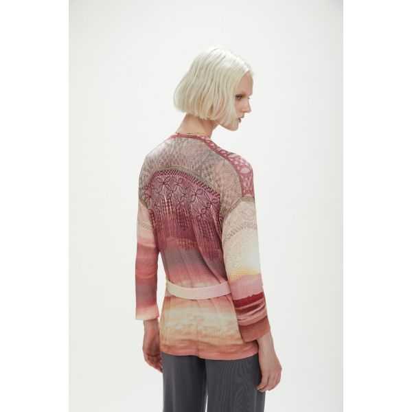 Kimono jacket with Desert print