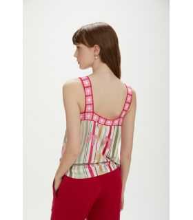 Printed tank top double use