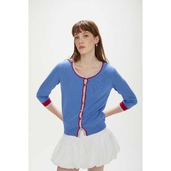 Light knitwear cardigan