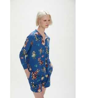 Shirt oversized fit with Fantasy print