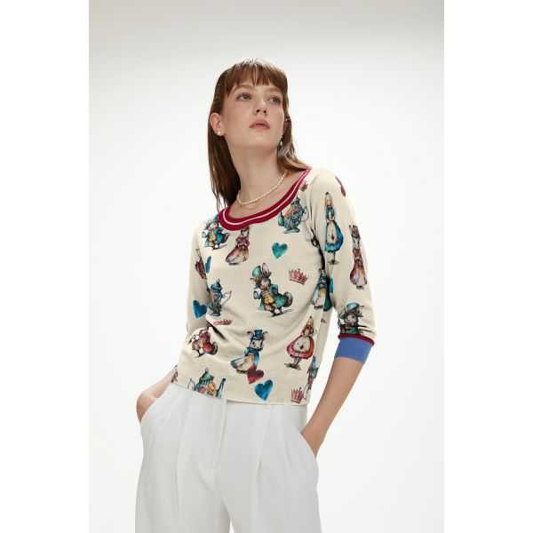 Jumper with Fantasy print