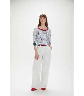 Jumper with People print