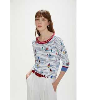 Jumper with People print