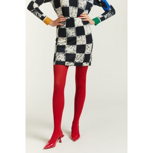 Skirt with Squares print