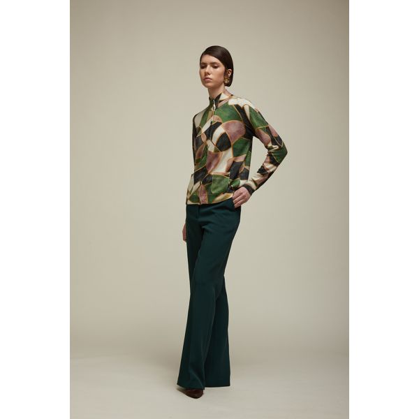 Jacket with Mosaic print