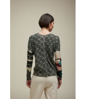 Cardigan with Lace design double use