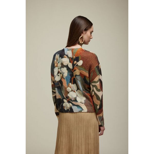 Giacca Lupetto Stampa Camouflage Double Use