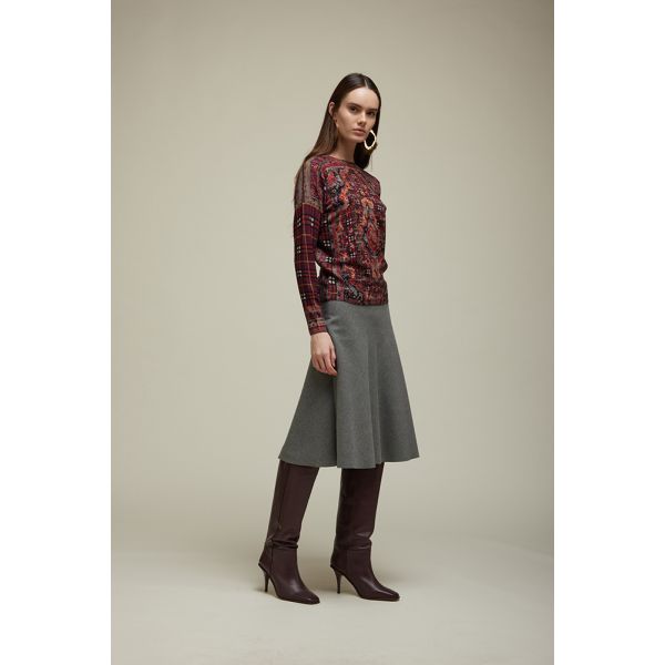 Pull girocollo Fantasia Carpet Double Use