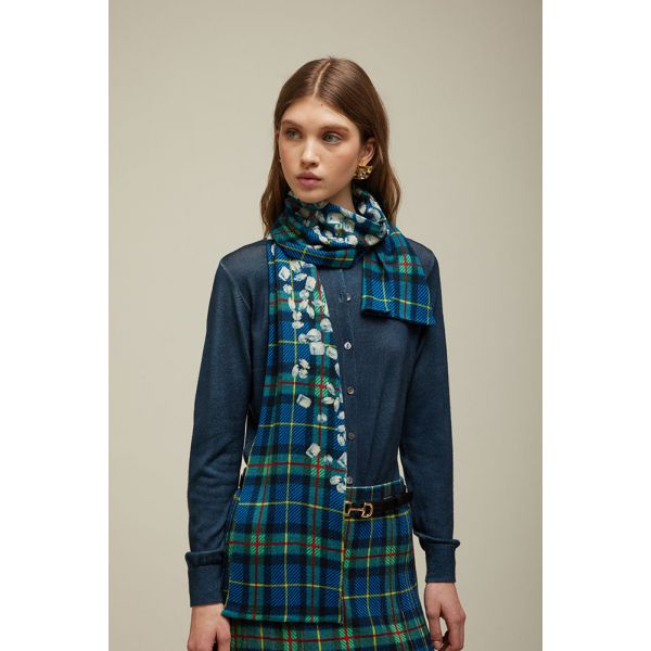 Sciarpa Stampa Tartan
