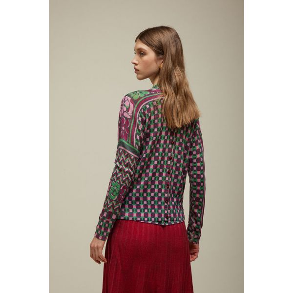 Twin Set with Ties Print (B238+B239) Double Use