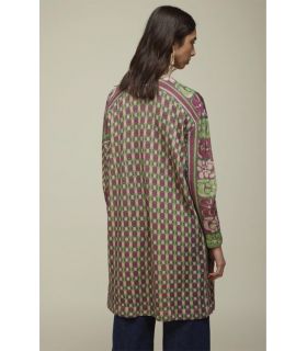 Coat with Ties Pattern