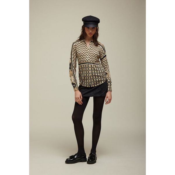 Blouse with Ties Pattern