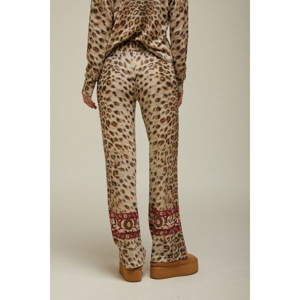 Pantaloni Pattern Animalier
