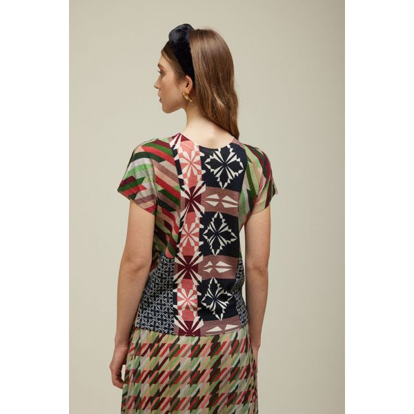 Twin Set Houndstooth Pattern (B206+B207) Double Use