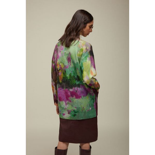 Cardigan fantasia Variopinta Double Use