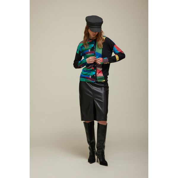 Cardigan Pattern Pop Double Use