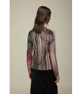 Maglia Traforata Pattern Shaded