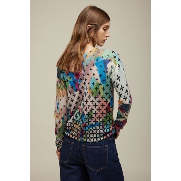 Twin Set Stampa Art Double Use