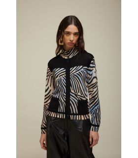 Giubbotto Fantasia Zebra JEi'S Collezione Auunno Inverno 2025 - 2026