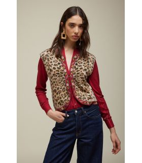 Vest with Animalier Pattern
