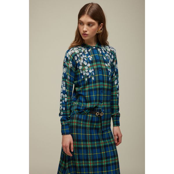 Shirt with Tartan pattern