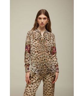 Camicia tricot Stampa Animalier