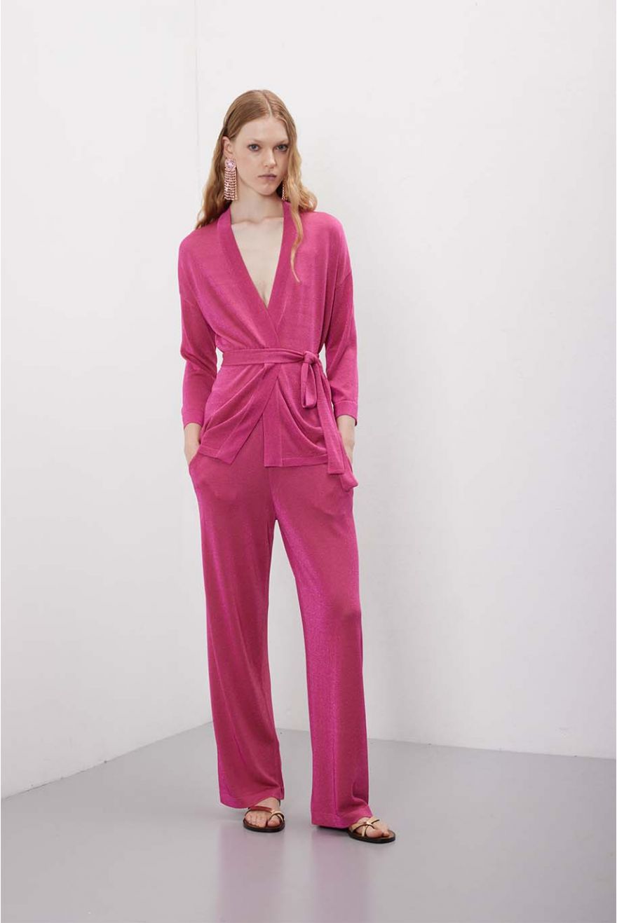 Giacca kimono manica 3/4 fantasia Unita