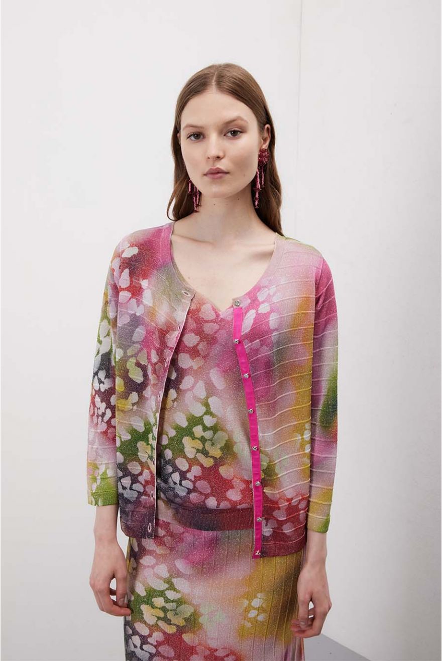 Twin set in pattern Shaded