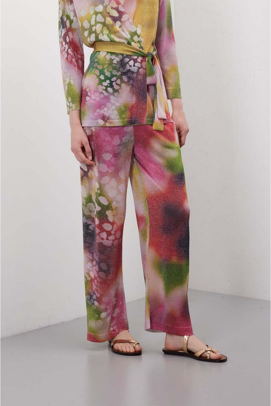 Pantaloni in pattern Shaded