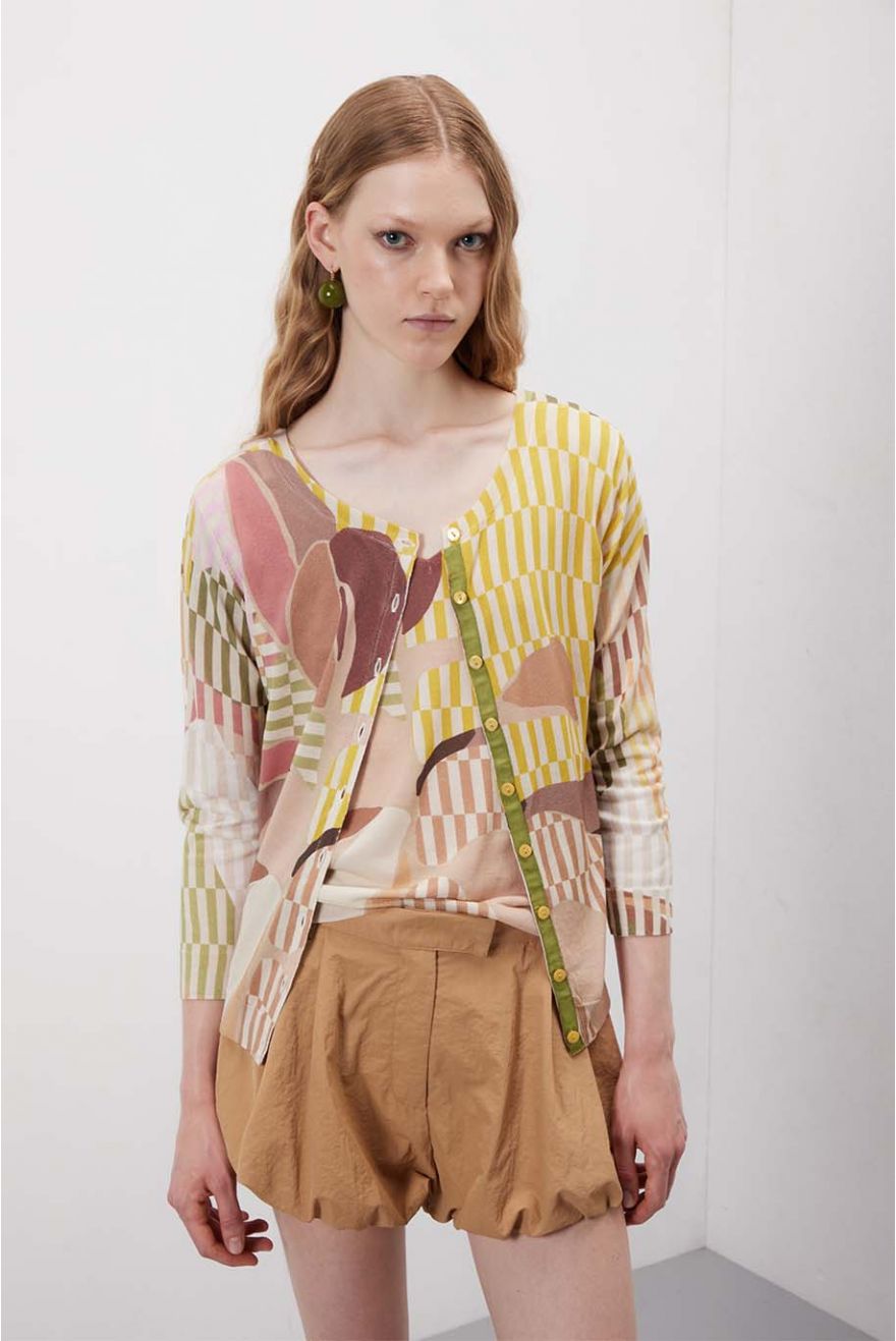 Twin set Color Block in maglia