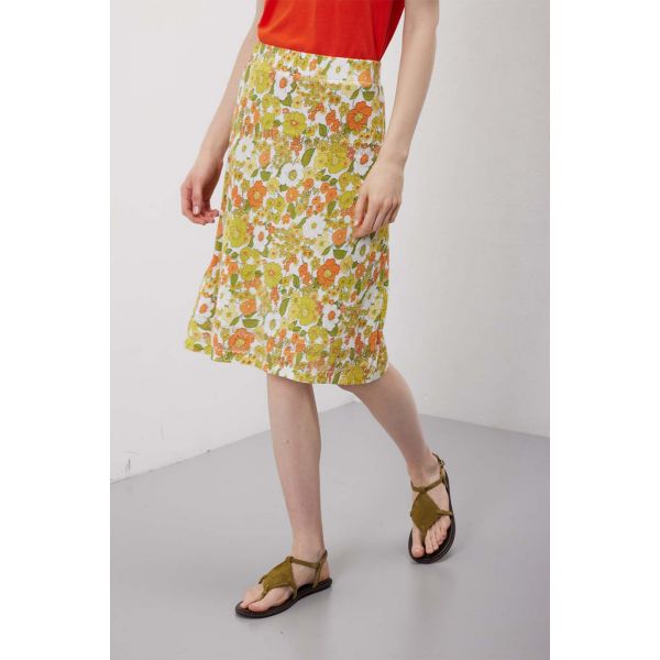 Gonna pointelle con motivo Seventy