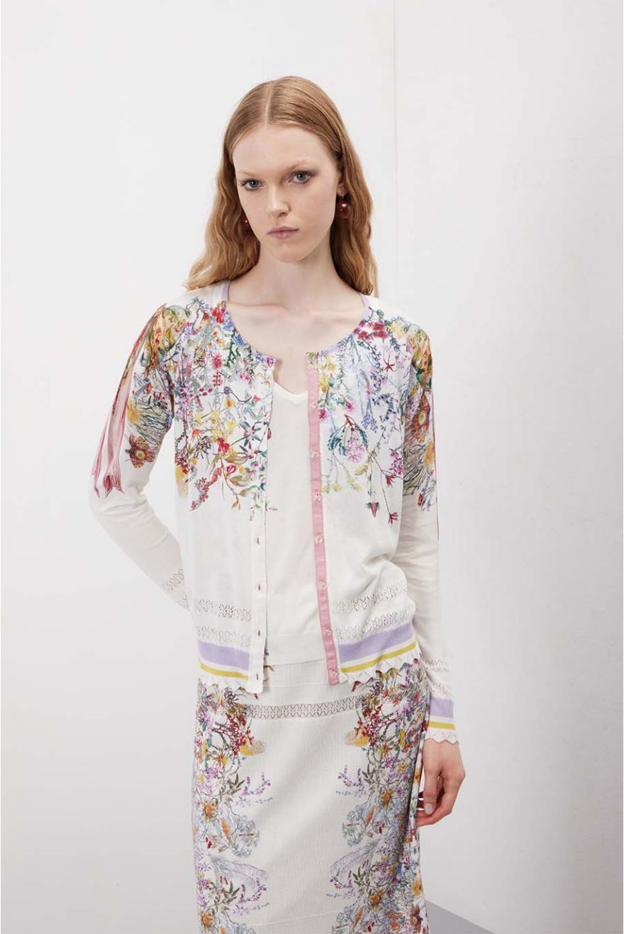 Twin set con stampa Floral